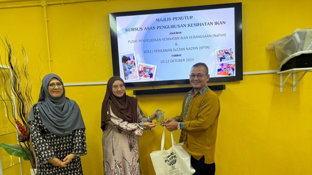 10 - 12 Oktober 2023 Kursus Asas Pengurusan Kesihatan Ikan-2